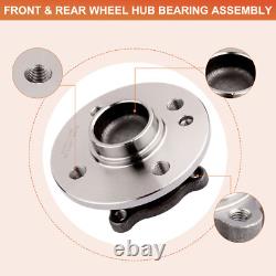 4Pcs Front + Rear Wheel Hub Bearing Assembly For 2007-2015 Mini Cooper FWD