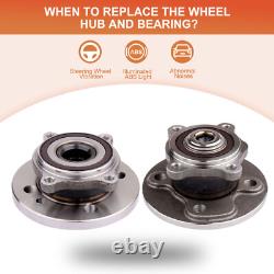 4Pcs Front + Rear Wheel Hub Bearing Assembly For 2007-2015 Mini Cooper FWD