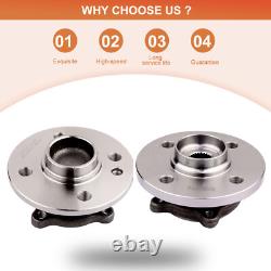 4Pcs Front + Rear Wheel Hub Bearing Assembly For 2007-2015 Mini Cooper FWD
