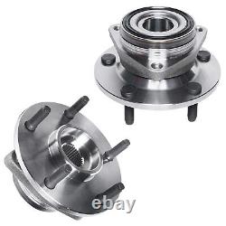 4WD Front Brake Rotor Rear Drum Wheel Hub Bearing for 1994-1999 Dodge Ram 1500