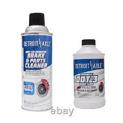 4WD Front & Rear Rotors Brake Calipers Brake Pads for 2000-04 F-250 Super Duty