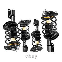 4X Front & Rear Complete Struts with Coil Spring for 2005-2009 Buick LaCrosse