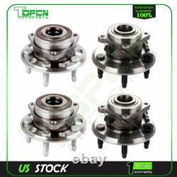4X Front & Rear Wheel Hub Bearing Assembly For 2010-2017 Chevrolet Equinox LS LT