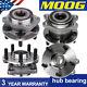 4X Moog Front Rear Wheel Bearing & Hub Assembly For 05-09 Subaru Outback Legacy