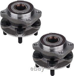 4X Moog Front Rear Wheel Bearing & Hub Assembly For 05-09 Subaru Outback Legacy