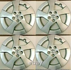 4X Replacement 15 Hubcap Wheel Rim Cover for 2010 2011 Prius Hub Cap 61156