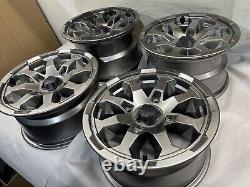 4-2019-2022 Can-am Defender Wheels Front/rear Wheels Great Shape Silver