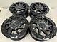4-2024-2025 CAN AM MAVERICK R WHEEL FRONT OR REAR 16x7 BLACK BEADLOCK 1 MILE