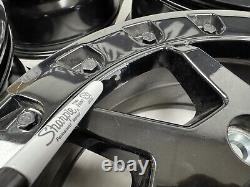 4-2024-2025 CAN AM MAVERICK R WHEEL FRONT OR REAR 16x7 BLACK BEADLOCK 1 MILE