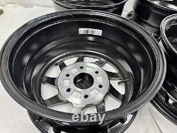 4-2024-2025 CAN AM MAVERICK R WHEEL FRONT OR REAR 16x7 BLACK BEADLOCK 1 MILE
