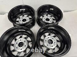 4-2024-2025 CAN AM MAVERICK R WHEEL FRONT OR REAR 16x7 BLACK BEADLOCK 1 MILE