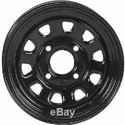 4 ATV/UTV Wheels Set 12in ITP Delta Steel Black 4/110 5+2/2+5 SRA