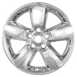 4 CHROME 20 Wheel Skins Hub Caps 5 Spoke for Dodge Ram 1500 Truck Alloy Rim