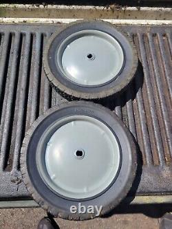 4 Commercial Steel Snapper Front And Rear D Drive Wheels
