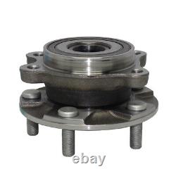 4-Cyl FWD Front Wheel Bearing and Rear Hub for 2006 2007 2008 2012 Toyota Rav