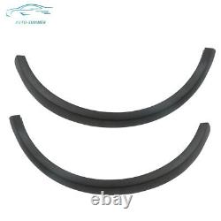 4 × For 2021-2023 Ford Bronco Black Front+Rear Wheel Lip Fender Flares 33L×4W