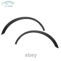 4 × For 2021-2023 Ford Bronco Black Front+Rear Wheel Lip Fender Flares 33L×4W