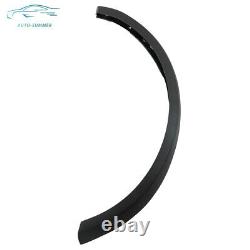 4 × For 2021-2023 Ford Bronco Black Front+Rear Wheel Lip Fender Flares 33L×4W