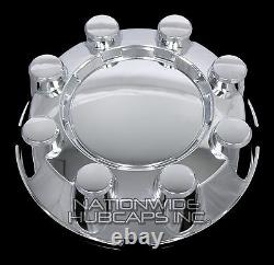 4 Ford F250 F350 SD 4x4 Chrome Wheel Center Hub Caps 8 Lug Rim Lug Cover Hubs