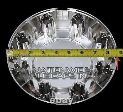 4 Ford F250 F350 SD 4x4 Chrome Wheel Center Hub Caps 8 Lug Rim Lug Cover Hubs