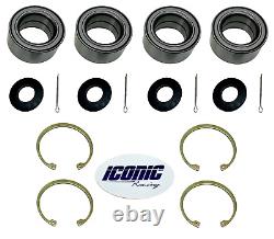 4 Front Rear HD Wheel Bearing Kits for Polaris RZR 1000 XP S 4 S4 Trail RS1
