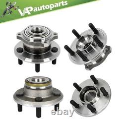 4 Front & Rear Wheel Bearing Hub Assembly Fits Dodge Charger Chrysler 300 RWD