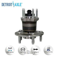 (4) Front & Rear Wheel Bearing Hub Kit for Chevy Malibu Saturn Aura G6 with ABS