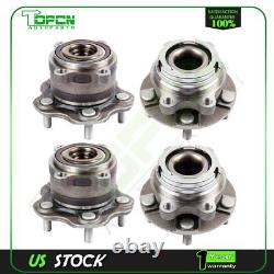 4 Front Rear Wheel Hub & Bearing Fits Nissan Maxima For Pathfinder For Altima