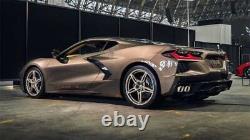 (4) OEM 2020 Chevy Corvette Wheels 19 Front 20 Rear C8 Chevrolet Silver Rims