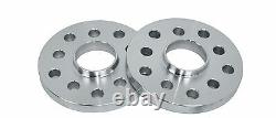 4 Pc Audi VolksWagen Staggered 10 MM & 15 MM Wheel Spacers 5x100 5x112 57.1 H. B