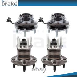 4 Pcs Front Rear Wheel Hub Bearings For Chevrolet Malibu Pontiac G6 Saturn Aura
