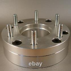 4 Wheel Spacers Adapters 5x5 To 6x5.5 2 Thick 5 Lug To 6 Lug