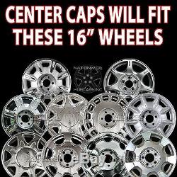 4 fits Eldorado Deville DTS Chrome Gold Wheel Center Hub Caps 5 Lug Rim Cover RG