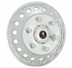 4 fits Sprinter Van 2007-2024 16 Dual Steel Wheel Simulators Dually Rim Covers