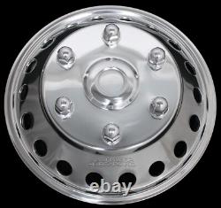 4 fits Sprinter Van 2007-2026 16 Dual Steel Wheel Simulators Dually Rim Covers