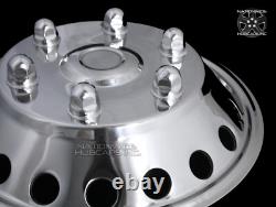 4 fits Sprinter Van 2007-2026 16 Dual Steel Wheel Simulators Dually Rim Covers