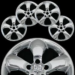 4 for Dodge Ram 1500 2013-17 Chrome 20 Wheel Skins Hub Caps 5 Spoke Rim Covers