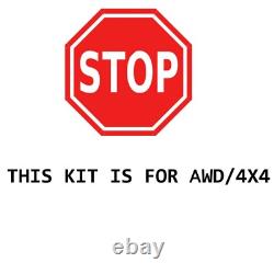 4pc AWD Front Rear Wheel Bearing & Hubs for Chrysler 300 Dodge Charger Magnum