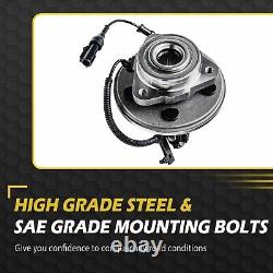4pc Front Rear Bearing Wheel Hub Kit for Ford Explorer Sport Trac Mountaineer