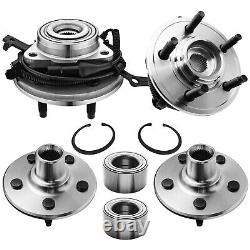 4pc Front Rear Bearing Wheel Hub Kit for Ford Explorer Sport Trac Mountaineer