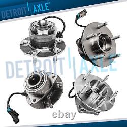 4pc Front & Rear Wheel Bearing Hub for 2002-06 Chevy Equinox Saturn Vue Torrent