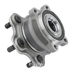 4pc Front Rear Wheel Bearing Hub for Infiniti JX35 QX60 Nissan Murano Pathfinder