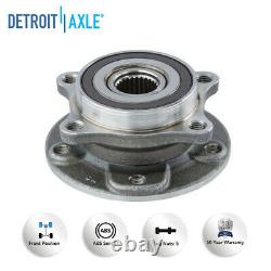 4pc Front + Rear Wheel Bearing and Hub Assembly for 2015 2016 Chrysler 200 FWD