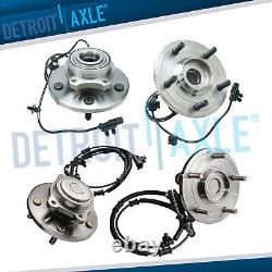 4pc Front & Rear Wheel Bearing and Hub Set for 2007-2008 Chrysler Pacifica withABS