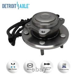 4pc Front & Rear Wheel Bearing and Hub Set for 2007-2008 Chrysler Pacifica withABS