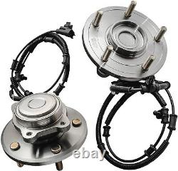 4pc Front & Rear Wheel Bearing and Hub Set for 2007-2008 Chrysler Pacifica withABS