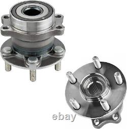 4pc Front & Rear Wheel Bearing and Hubs for Subaru Forester Impreza XV Crosstrek