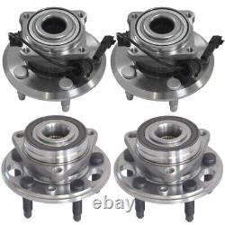 4pc Front & Rear Wheel Hub Bearing 10-17 Chevy Equinox GMC Terrain 2.4L 3.6L H04