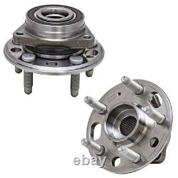 4pc Front & Rear Wheel Hub Bearing 10-17 Chevy Equinox GMC Terrain 2.4L 3.6L H04