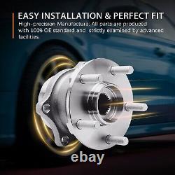 4pc Front Rear Wheel Hub Bearing for Subaru Forester Impreza Legacy Outback